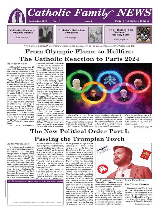 Title details for Catholic Family News by Catholic Family News - Available